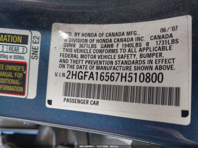 Honda Civic Lx Image 7