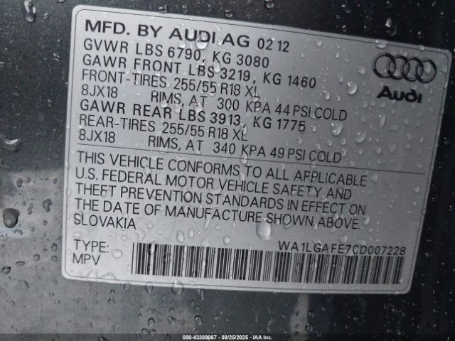 Audi Q7 3.0t Premium Image 9