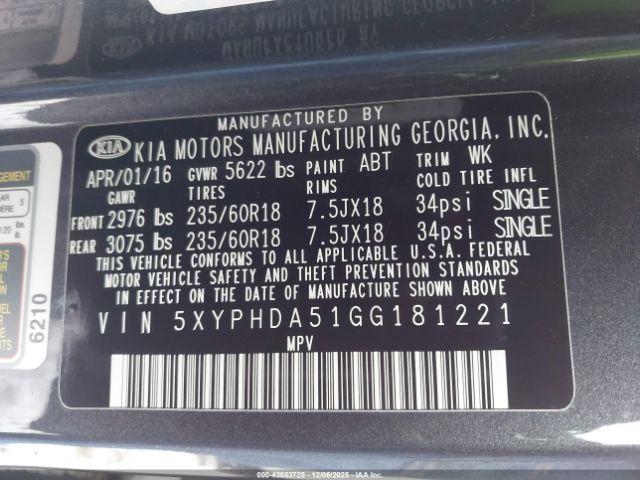 Kia Sorento 3.3l Ex Image 18