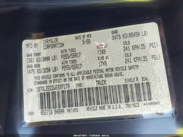 Dodge Dakota Sport Image 7