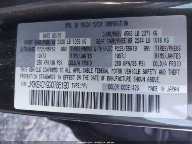 Mazda Cx Grand Touring Image 12