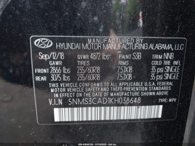 Hyundai SANTA FE Sel Plus Image 6