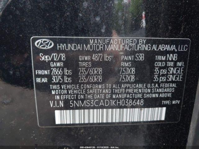 Hyundai SANTA FE Sel Plus Image 6