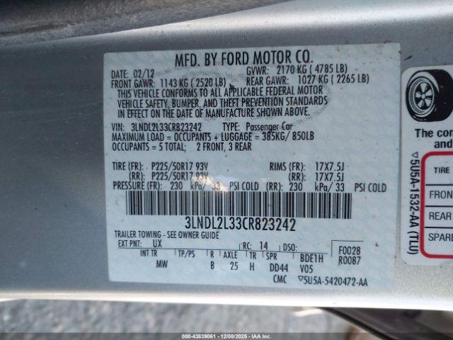 Lincoln MKZ Hybrid Image 7