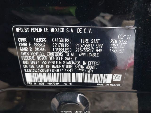 Honda HR-V Ex-l Image 4