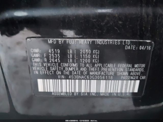 Subaru Legacy 2.5i Premium Image 5