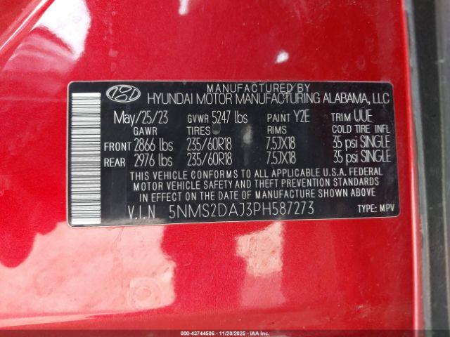 Hyundai SANTA FE Sel Image 5