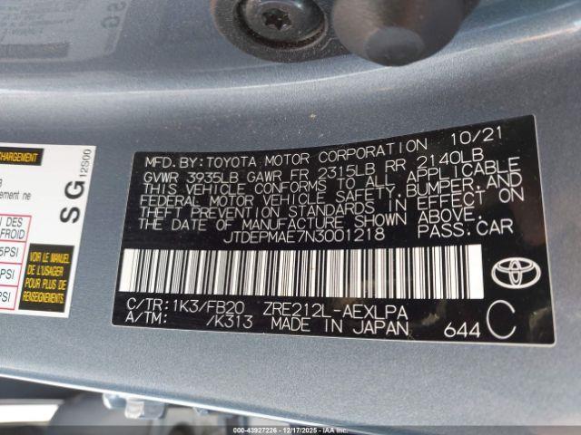 Toyota Corolla Le Image 5