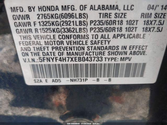 Honda Pilot Ex-l Image 4